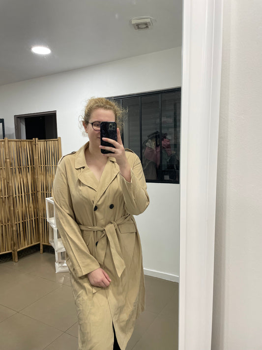 Trench beige taille 42
