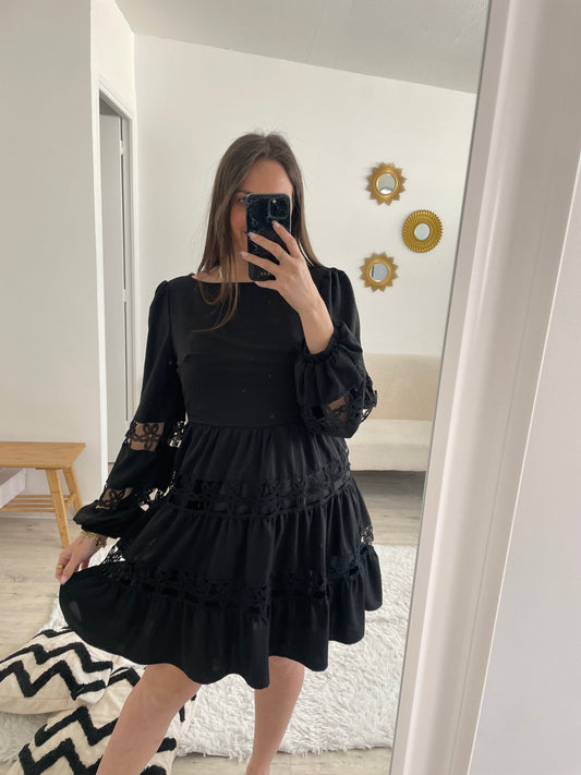 Robe noire taille S